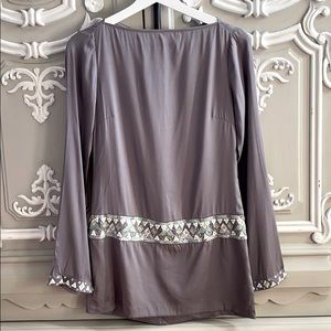 Silk Tunic Top